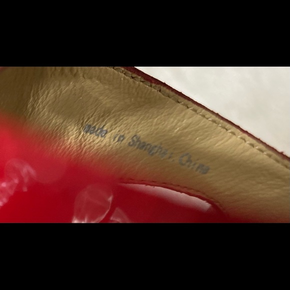 Kate Spade Red Patent Leather Cut-out Sandals! - Picture 4 of 9